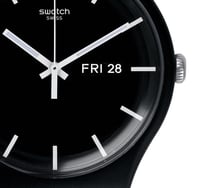 Swatch SO29B704 Mono Black Again Erkek Saati