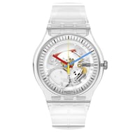 Swatch SO29K100 Clearly New Gent Unisex Kol Saati