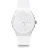 Swatch SO29W704 White Rebel Again Unisex Kol Saati