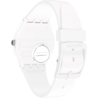 Swatch SO31W101 Live Time White Bioceramic Unisex Kol Saati