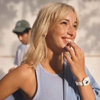 Swatch SO31W101 Live Time White Bioceramic Unisex Kol Saati