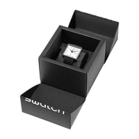 Swatch SO34B700 What if ...Black Unisex Kol Saati