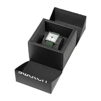 Swatch SO34G700 What if ...Green Unisex Kol Saati