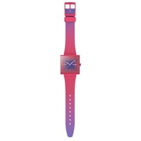 Swatch Squarely Berry SO34R700 Unisex Kol Saati