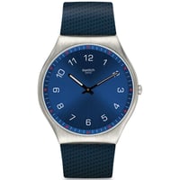 Swatch SS07S102 SkinNavy 42 mm Erkek Saati 