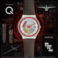 Swatch SS07Z102 ²Q James Bond Limited Erkek Saati