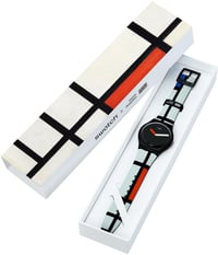 Swatch SUOZ344 Red Blue and White Unisex Kol Saati