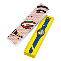 Swatch SUOZ352 Girl by Roy Lichetnstein Unisex Kol Saati