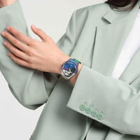 Swatch SUOZ363 Leger's Two Women Holding Flowers Unisex Kol Saati