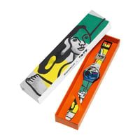 Swatch SUOZ363 Leger's Two Women Holding Flowers Unisex Kol Saati