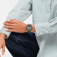 Swatch SUSG406 Nothing Basic About Green Erkek Saati
