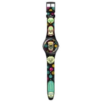Swatch The Simpsons Collection D'oh of the Dead 41mm Unisex Saat  SO29Z135