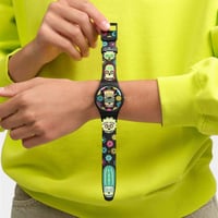 Swatch The Simpsons Collection D'oh of the Dead 41mm Unisex Saat  SO29Z135
