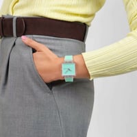 Swatch What If… See Thru Mint SO38K702 Kadın Kol Saati