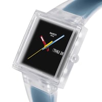 Swatch WHAT IF... Jelly See Thru Black SO38K700 Kol Saati