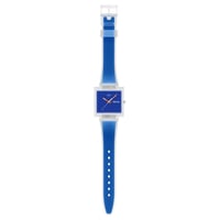 Swatch WHAT IF... Jelly See Thru Blue SO38K701 Kol Saati