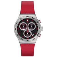 Swatch YVS524 Crimson Carbonic Green Erkek Kol Saati
