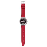 Swatch YVS524 Crimson Carbonic Green Erkek Kol Saati