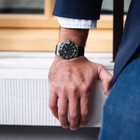 Swatch YWS454 Black Suit Big Classic Erkek Saati