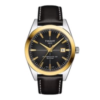 Tissot Gentleman Powermatic 80 Silicium Solid 18K Gold Bezel Erkek Kol Saati T927.407.46.061.01