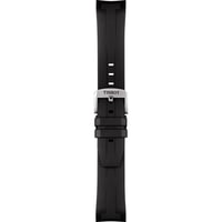 Tissot Seastar 1000 Chronograph 22/20mm Orijinal Siyah Kauçuk Kordon T603042599 T603.042.599