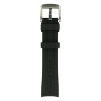 Tissot Seastar T0664071705701A için siyah kauçuk kordon
