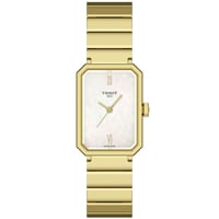 Tissot SRV 30mm T160.110.33.113.00 Beyaz Sedef Kadran Altın Bileklik - Marmaris Gold Center