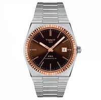Tissot T931.407.41.291.00 PRX Powermatic 80 Çelik & 18K Altın Erkek Saati