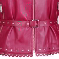 Abina Mor Kadın Deri Ceket