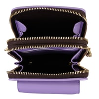 Adale Lila Kadın Monogram Telefon Çantası