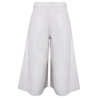 Adele Kadın Deri Bermuda Pantolon