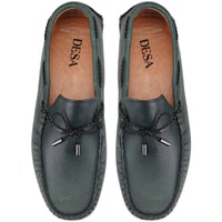 Adriana Yeşil Erkek Deri Loafer