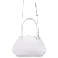 Afsoon Beyaz Kadın Deri Omuz Çantası