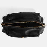 Afsoon Siyah Kadın Deri Omuz Çantası