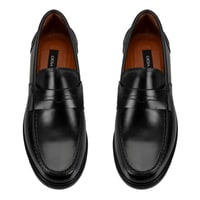 Aista Siyah Erkek Günlük Deri Ayakkabı