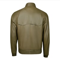 Akando Haki Erkek Bomber Deri Ceket