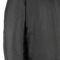 Alanzo Siyah Erkek Çift Taraflı Deri Bomber Ceket