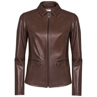 Alda Kadın Gömlek Yakalı Deri Ceket