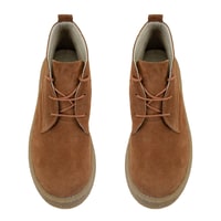 Alena Kahve Kadın Bağcıklı Süet Deri Bot