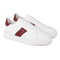 Alice Beyaz Erkek Deri Spor Ayakkabı