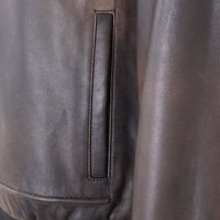 Alijha Kahve Erkek Deri Mont