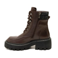 Alona Kahve Kadın Deri Bot