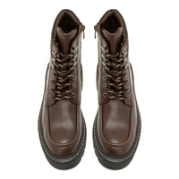 Alona Kahve Kadın Deri Bot