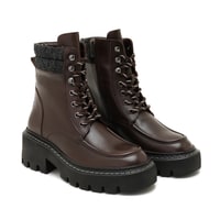 Alona Kahve Kadın Deri Bot