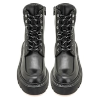 Alona Siyah Kadın Deri Bot