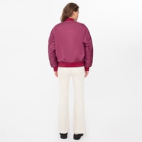 Anna Mor Kadın Çift Taraflı Deri Bomber Ceket 