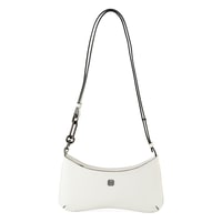 Annie Beyaz Kadın Deri Omuz Çantası