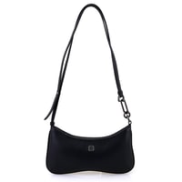 Annie Siyah Kadın Deri Omuz Çantası