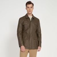 Anton Haki Erkek Deri Kaban