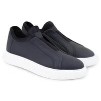 Arely Siyah Erkek Deri Spor Ayakkabı